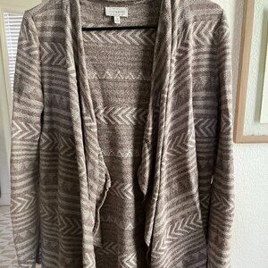 Lucky Brand Western-Print Cardigan